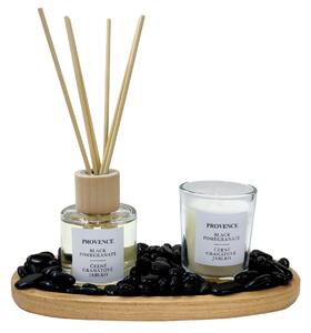 Darčeková sada Black Pomegranate PROVENCE sviečka a difuzér