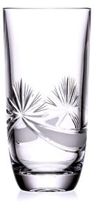 Bohemia Crystal Ručne brúsené poháre na vodu, nealko a koktail Mašľa 300ml (set po 6ks)