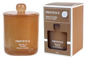 Vonná sviečka v skle PROVENCE 25 hodín smoke vanilla