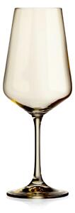 Bohemia Crystal Poháre na víno Amber 450ml (set po 6ks)