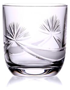 Bohemia Crystal Ručne brúsené poháre na whisky a rum Mašľa 280ml (set po 6ks)