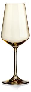 Bohemia Crystal Poháre na víno Amber 350ml (set po 6ks)