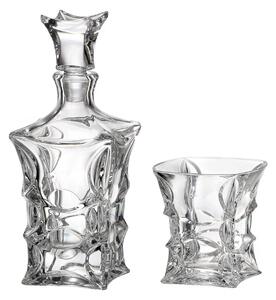 Bohemia Crystal whisky set X-Lady (1+6)