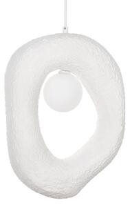 Brilagi - Závesný luster WABI SABI na lanku 1xG9/8W/230V, biely