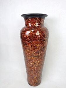 Váza DIVA červená, keramika, 80 cm, ručná práca