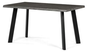 Jedálenský stôl 80x140 cm HT-F4514 GREY sivý dub
