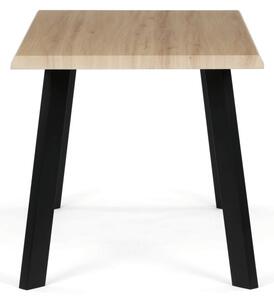 Jedálenský stôl 80x140 cm HT-F4514 OAK divoký dub