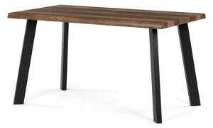 Jedálenský stôl 80x140 cm HT-F4514 OLW staré drevo