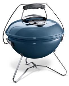 Gril na drevené uhlie Weber Smokey Joe - bridlicovo modrý