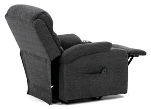 Polohovacie kreslo sivé, elektrické TV-S8348 GREY2