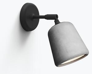 New Works - Material Nástenné Svietidlo Light Grey Concrete - Lampemesteren