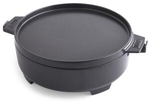 Liatinový hrniec s panvicou Weber 2v1 pre Gourmet BBQ System