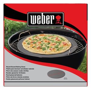 Okrúhly glazovaný pizza kameň Weber 36 cm