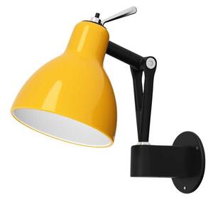 Rotaliana - Luxy W0 Nástenné Svietidlo Black/Yellow - Lampemesteren