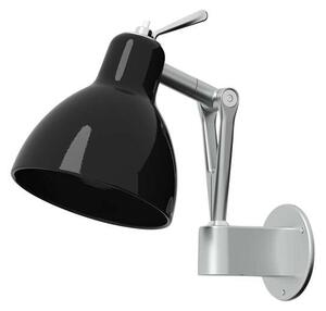 Rotaliana - Luxy W0 Nástenné Svietidlo Aluminium s Black - Lampemesteren