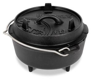 Petromax liatinový kotlík Dutch Oven s nožičkami ft3 - 18 cm, 1,6 l