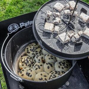Petromax liatinový kotlík Dutch Oven ft3 - 18 cm, 1,6 l