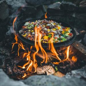 Petromax liatinový kotlík Dutch Oven ft3 - 18 cm, 1,6 l