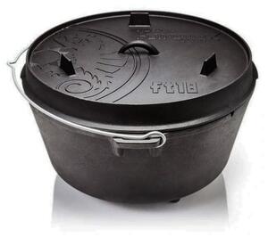 Petromax liatinový kotlík Dutch Oven s nožičkami ft18 - 34 cm, 16,1 l