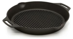 Petromax grilovacia liatinová panvica s dvoma úchytmi gp30h - 30 cm