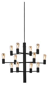 Herstal - Manola 12 Luster Black Stmievateľný LED Herstal - Lampemesteren