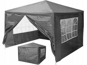 Záhradný stan / Pavilón 3 x 3 m sivá
