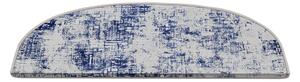 Modré nášľapy na schody v súprave 16 ks 20x65 cm Digital City – Vitaus