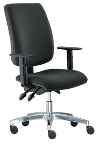 Kancelárska stolička Yoki Lux, čierna