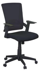 Kancelárska stolička Eva, sieť, čierna