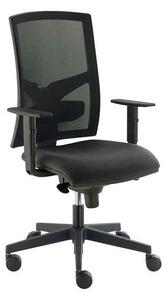 Kancelárska stolička Asistent, čierna