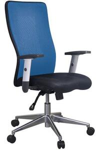 Kancelárska stolička Manutan Penelope Top Alu, modrá