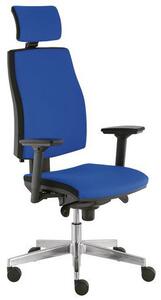 Kancelárska stolička Clip II, modrá
