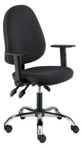 Kancelárska stolička Patrik, čierna