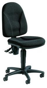 Kancelárska stolička E-star, čierna