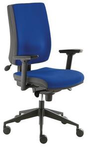 Kancelárska stolička Yoki VIP, modrá