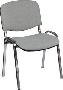 Konferenčná stolička Manutan Expert ISO Chrom, sivá