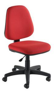 Kancelárska stolička Single, červená