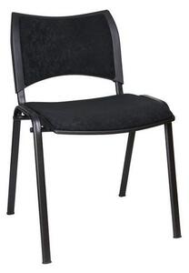 Konferenčná stolička Smart Black, čierna