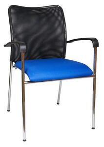 Konferenčná stolička Spider, modrá