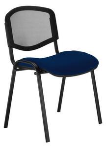 Konferenčná stolička ISO Mesh, modrá