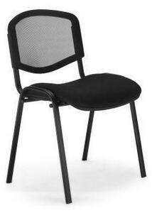 Konferenčná stolička ISO Mesh, čierna