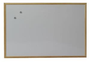 Biela magnetická tabuľa Acacia, 600 x 900 mm