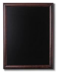 Reklamná kriedová tabuľa, tmavohnedá, 50 x 60 cm