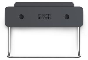 Sivý nástenný plastový stojan na umývacie prostriedky DoorStore – Joseph Joseph