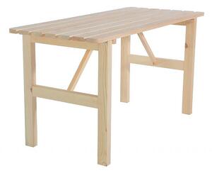 DEOKORK Masívny drevený záhradný stôl z borovice drevo 22 mm