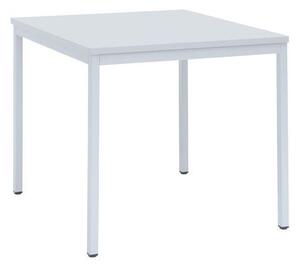 Jedálenský stôl Dino, 80 x 80 x 74,5 cm (svetlosivé podnožie)