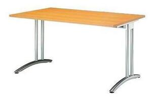 Kancelársky stôl Baron Miro, 120 x 80 x 72 cm, rovné vyhotovenie, dezén buk