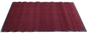 Vnútorná čistiaca rohož s nábehovou hranou, 150 x 90 cm, červená
