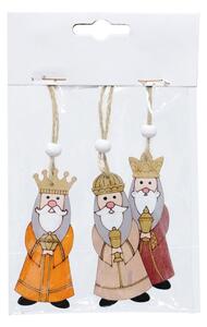Vianočné ozdoby v súprave 3 ks Three Kings - Casa Selección