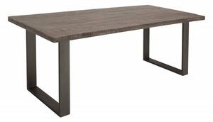 Iron Craft jedálenský stôl 180 cm sivohnedý